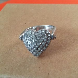 Brighton silver flip ring